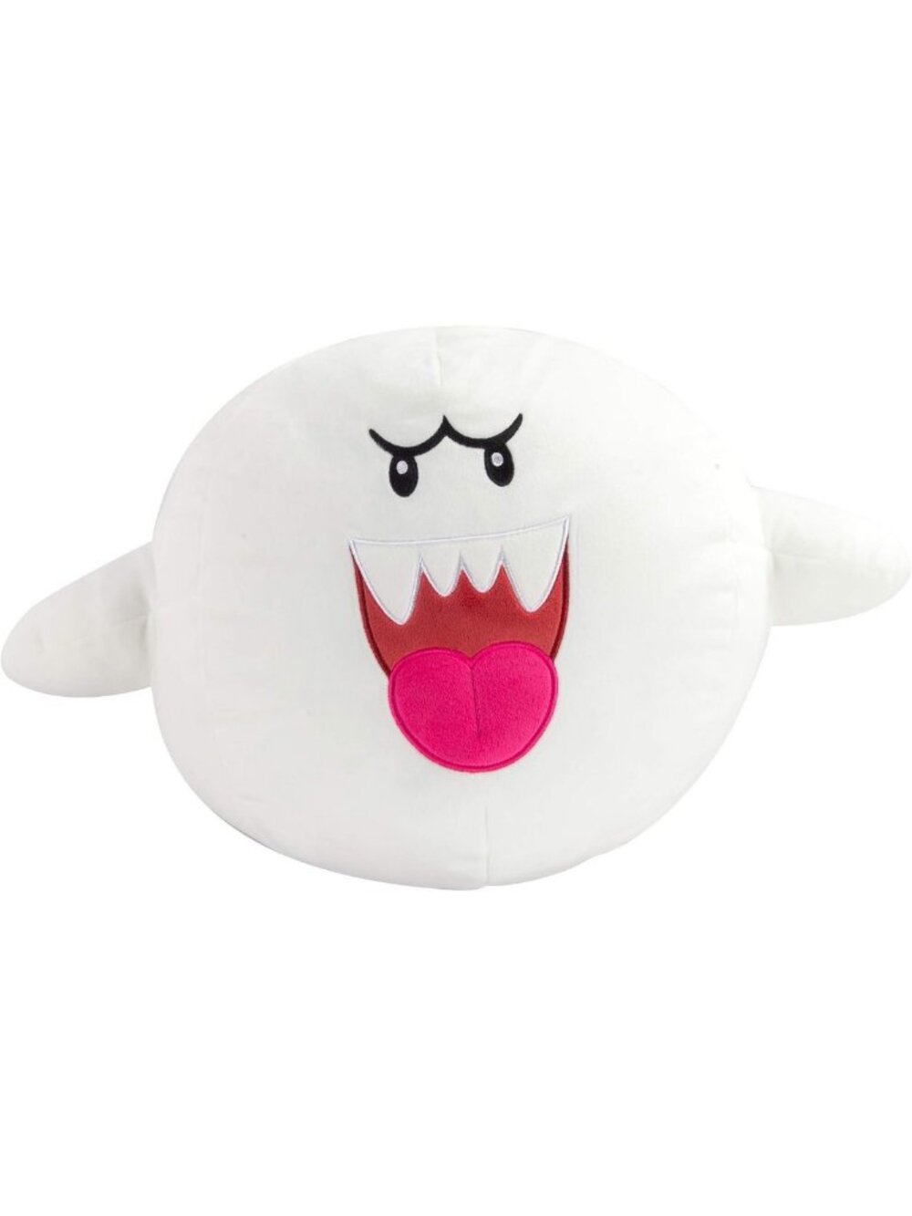 Super Mario Boo Plushie - 15 Inch Collectible Squishy Toy - Soft & Cuddly Fun